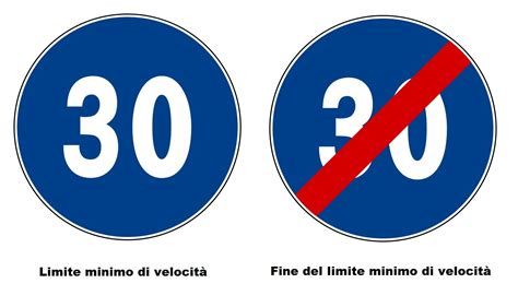 limite minimo di velocità.